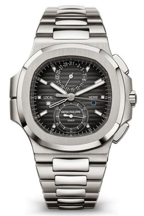 patek philippe nautilus travel time chronograph 5990/1a-001